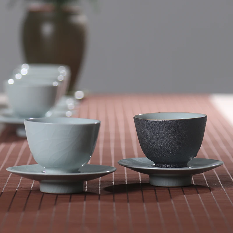 PINNY 70Ml Vintage Ceramic Tea Cup And Saucer Chinese Kung Fu Tea Sets Hand Made Cup Bowl Tea Accessories Tea Ceremony Cups
PINNY 70Ml Vintage Ceramic Tea Cup And Saucer Chinese Kung Fu Tea Sets Hand Made Cup Bowl Tea Accessories Tea Ceremony Cups