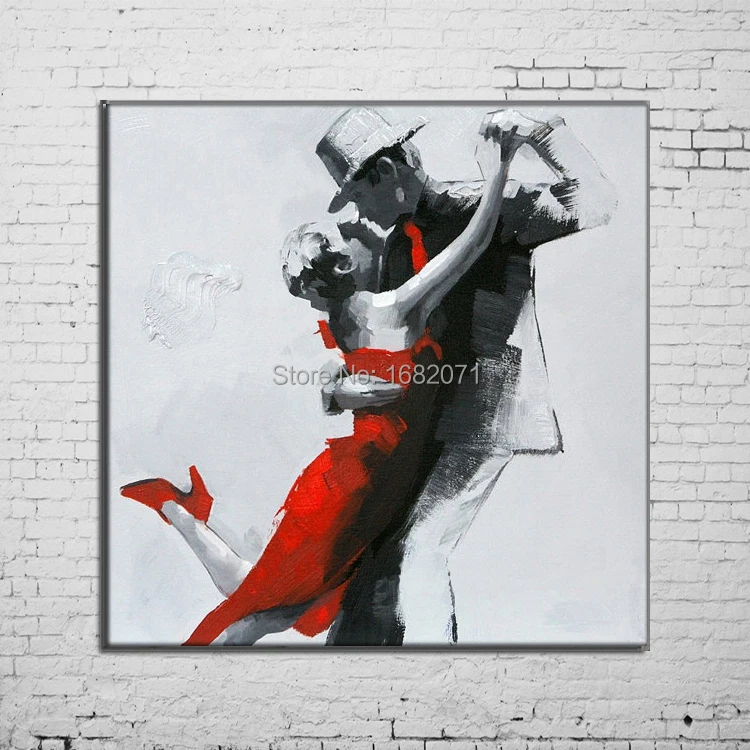 Free Shipping High Quality Pure Hand-painted Modern Abstract Dancer Oil Painting On Canvas Handmade Latin Dancer Canvas Painting
Free Shipping High Quality Pure Hand-painted Modern Abstract Dancer Oil Painting On Canvas Handmade Latin Dancer Canvas Painting
