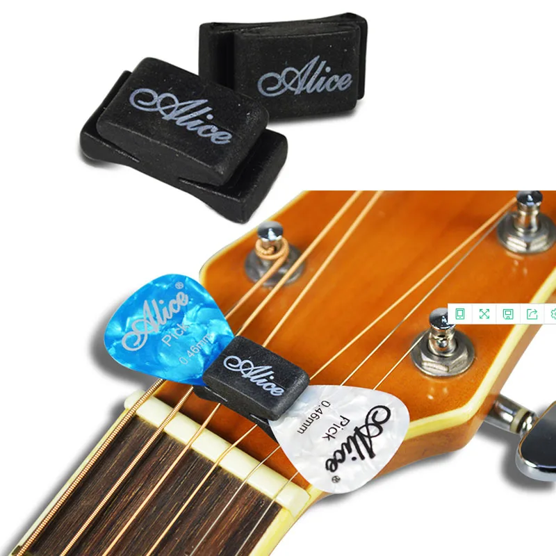 1 PC Black Rubber Guitar Pick Holder Fix on Headstock for Guitar Bass Ukulele Alice Guitar Picks Holder Guitar Parts Accessory
1 PC Black Rubber Guitar Pick Holder Fix on Headstock for Guitar Bass Ukulele Alice Guitar Picks Holder Guitar Parts Accessory