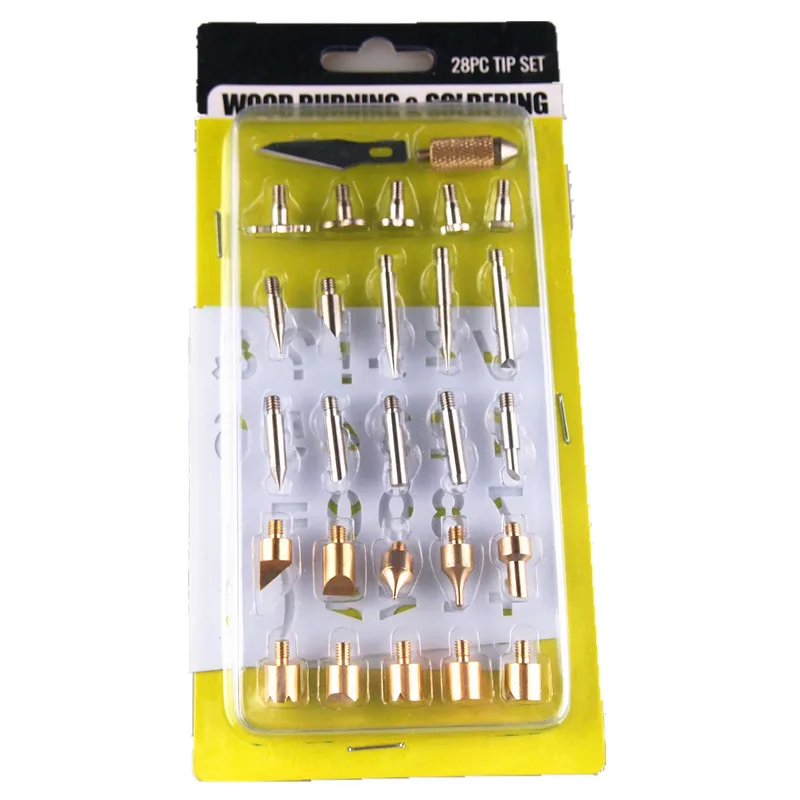 28pcs wood burning tool tips 28pcs Professional Wood Burning Tips Set Wood Pyrography Tool Set Woodburing Pen Nozzle Kit
28pcs wood burning tool tips 28pcs Professional Wood Burning Tips Set Wood Pyrography Tool Set Woodburing Pen Nozzle Kit