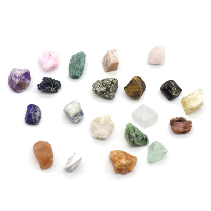 20pcs/lot Natural Stone Beads Mineral Crystals Stone Twenty Specimens of Rocks and Minerals Stones Beads Size 10-17mm/pcs
20pcs/lot Natural Stone Beads Mineral Crystals Stone Twenty Specimens of Rocks and Minerals Stones Beads Size 10-17mm/pcs
