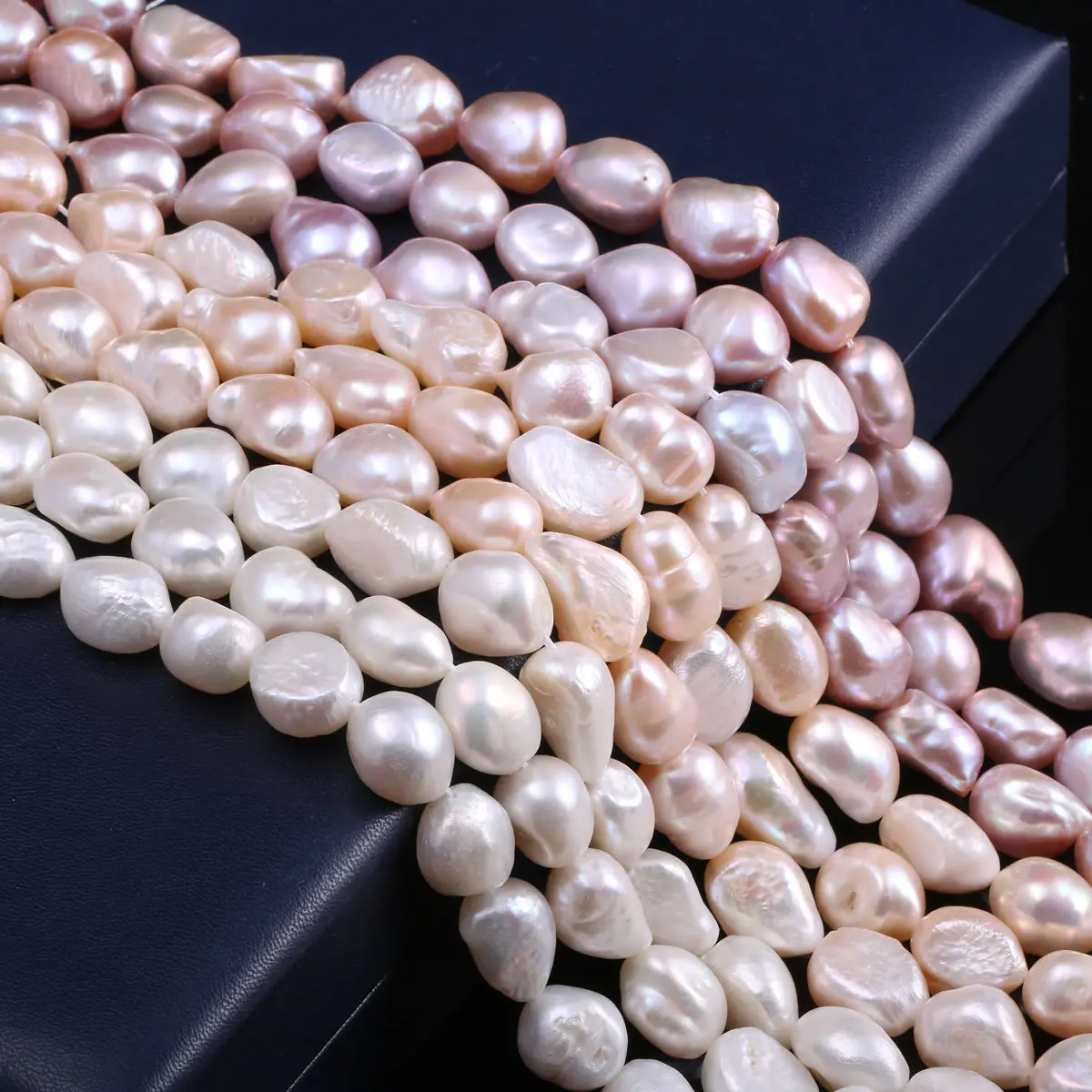100% Natural Freeform Freshwater Cultured Pearls Beads DIY Beads for Jewelry Making DIY Strand 14 Inches Size 11mm-12mm
100% Natural Freeform Freshwater Cultured Pearls Beads DIY Beads for Jewelry Making DIY Strand 14 Inches Size 11mm-12mm