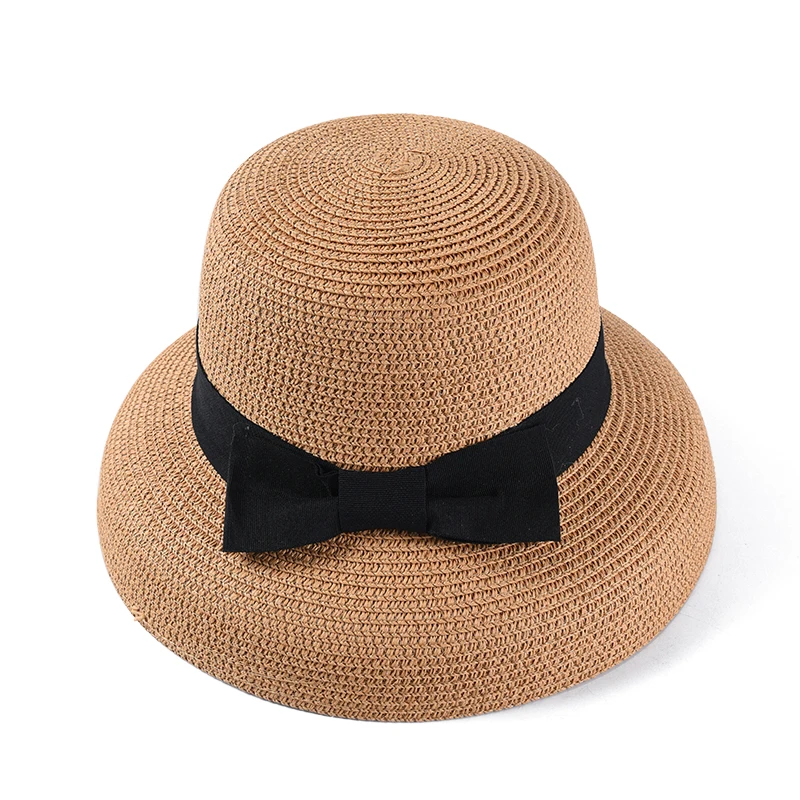 ROSELUOSI Women Summer Bow-Knot Sun Hat Casual Solid Color Beach Hats Vintage Sunscreen Straw Hat Chapeau Femme Ete
ROSELUOSI Women Summer Bow-Knot Sun Hat Casual Solid Color Beach Hats Vintage Sunscreen Straw Hat Chapeau Femme Ete