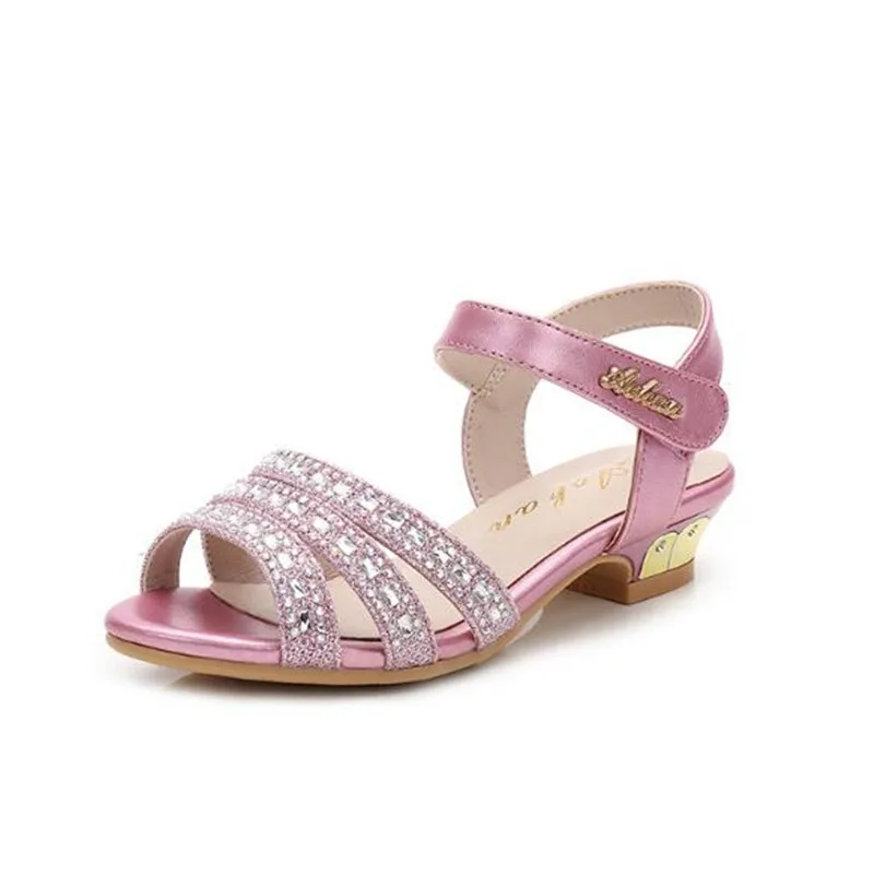 New Summer High-heeled Shoes Children Open toe Rhinestone Girls Sandals Leather Fashion Crystal Party Dance Kids Shoes 04
New Summer High-heeled Shoes Children Open toe Rhinestone Girls Sandals Leather Fashion Crystal Party Dance Kids Shoes 04
