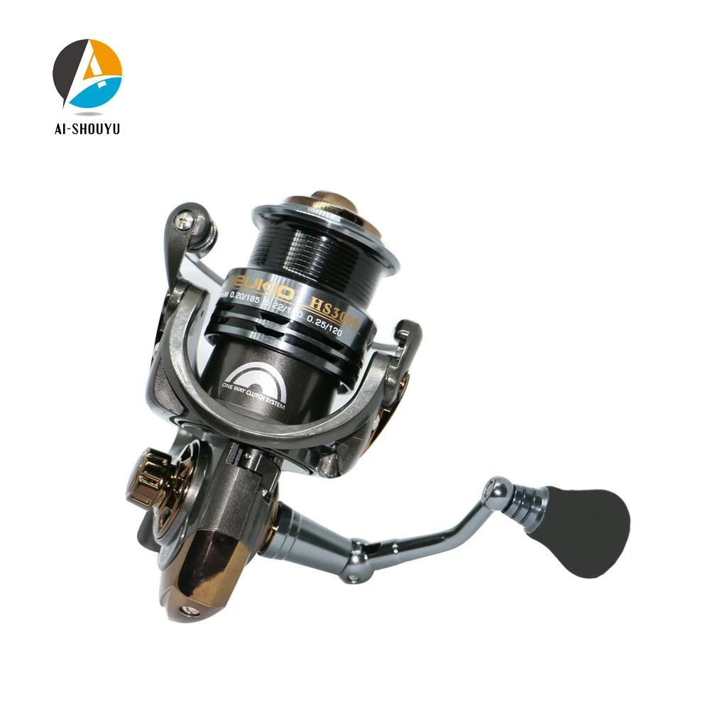AI-SHOUYU High Speed Fishing Reels 7.1:1 CNC Bait Folding Rocker Spinning Wheel Fishing Reel Carpa Molinete De Pesca
AI-SHOUYU High Speed Fishing Reels 7.1:1 CNC Bait Folding Rocker Spinning Wheel Fishing Reel Carpa Molinete De Pesca