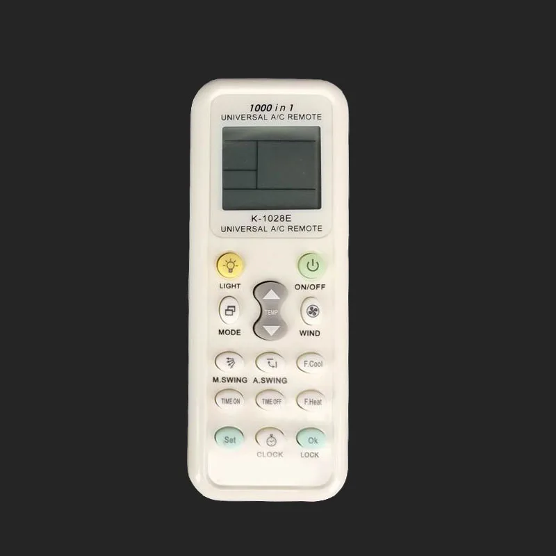 New Replacement For CHUNGHOP K-1028E 1000 In 1 AC A/C Remoto Controller Universal Air Conditioner Remote Control Fernbedienung
New Replacement For CHUNGHOP K-1028E 1000 In 1 AC A/C Remoto Controller Universal Air Conditioner Remote Control Fernbedienung