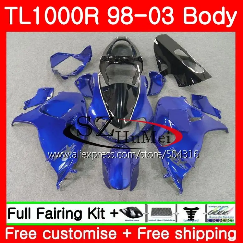 blue black Body For SUZUKI TL1000 R TL 1000 R TL1000R 98 99 00 01 02 03 41SH4 TL 1000R 1998 1999 2000 2001 2002 2003 Fairings
blue black Body For SUZUKI TL1000 R TL 1000 R TL1000R 98 99 00 01 02 03 41SH4 TL 1000R 1998 1999 2000 2001 2002 2003 Fairings