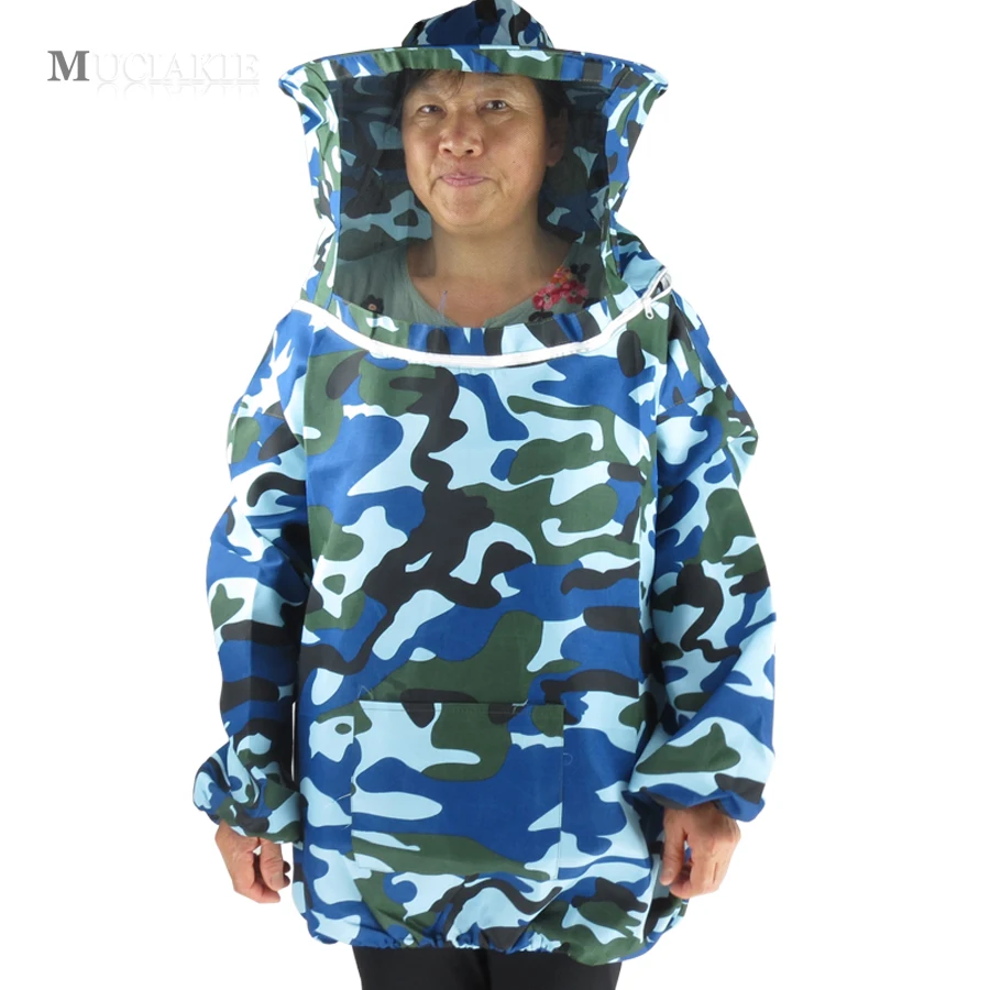 MUCIAKIE Fresh Camouflage Bee Protective Clothing Ventilated Bee Suits for Beekeeping Man Woman Beekeeping Clothing
MUCIAKIE Fresh Camouflage Bee Protective Clothing Ventilated Bee Suits for Beekeeping Man Woman Beekeeping Clothing