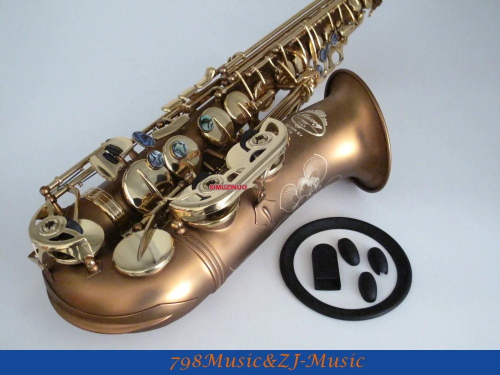 Матовые кофейные и золотые лаковые клавиши, альт-саксофон Sax High F # Abalone, ключ с чехлом, Бесплатные аксессуары LORICO
Матовые кофейные и золотые лаковые клавиши, альт-саксофон Sax High F # Abalone, ключ с чехлом, Бесплатные аксессуары LORICO