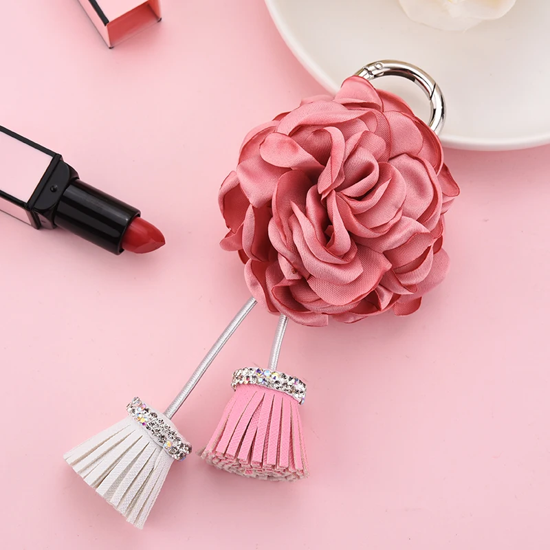 Tassel Keychain with Flower Gifts for Women Llaveros Mujer Car Bag Accessories Keyring Holder Jewelry Key Chain EH351
Tassel Keychain with Flower Gifts for Women Llaveros Mujer Car Bag Accessories Keyring Holder Jewelry Key Chain EH351