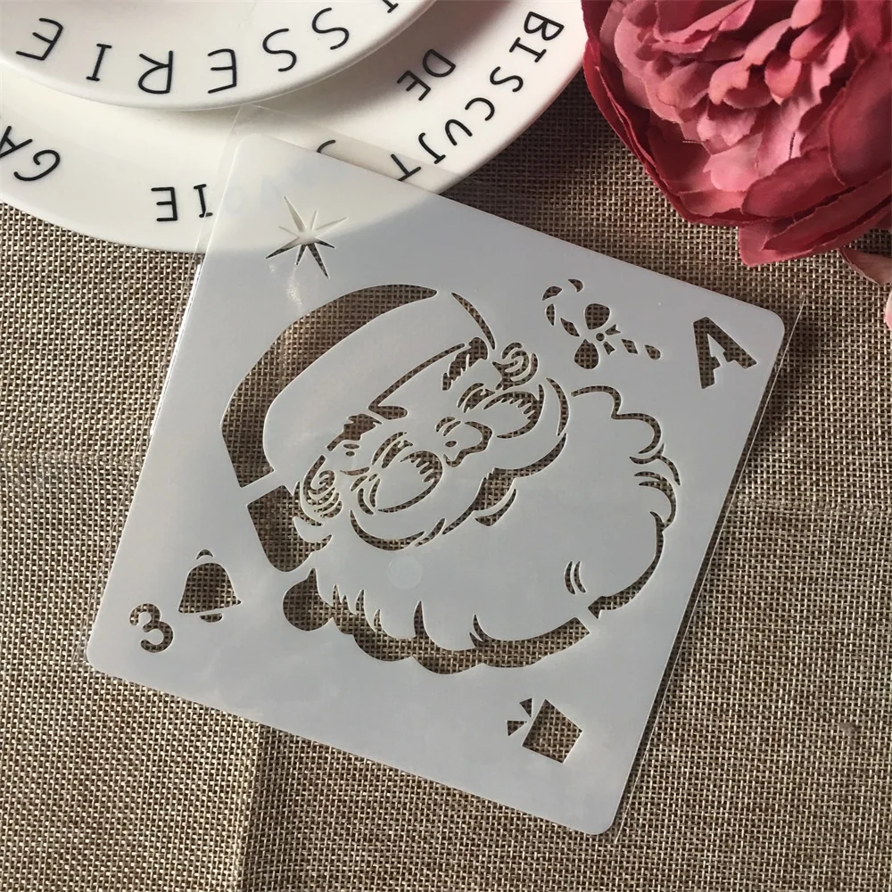 1Pcs 13cm Santa Clause Xmas DIY Layering Stencils Wall Painting Scrapbook Coloring Embossing Album Decorative Card Template
1Pcs 13cm Santa Clause Xmas DIY Layering Stencils Wall Painting Scrapbook Coloring Embossing Album Decorative Card Template