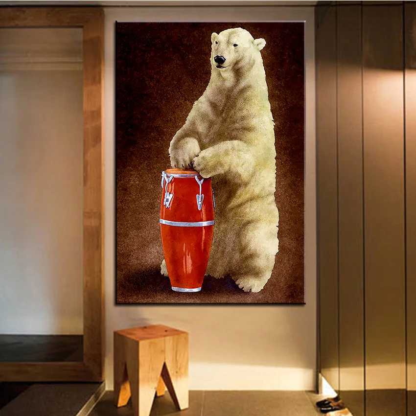 Large size Printing Oil Painting polar percussion Wall painting Wall Art Decoration Picture For Living Room painting No Frame
Large size Printing Oil Painting polar percussion Wall painting Wall Art Decoration Picture For Living Room painting No Frame