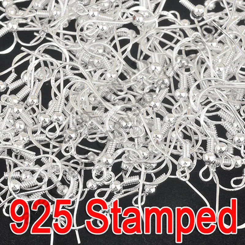 Top Qulity 925 Sterling Silver Earring Hook Making DIY jewelry Findings Earrings 400pcs Wholesale Free shipping
Top Qulity 925 Sterling Silver Earring Hook Making DIY jewelry Findings Earrings 400pcs Wholesale Free shipping