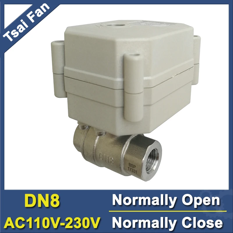 AC110V-230V Мощность от возвращения SS304 DN8 нормально открытый/закрыть клапан с индикатором 2-полосная BSP/NPT 1/4 ''Электрический запорный клапан
AC110V-230V Мощность от возвращения SS304 DN8 нормально открытый/закрыть клапан с индикатором 2-полосная BSP/NPT 1/4 ''Электрический запорный клапан