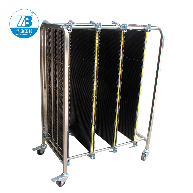 ESD Stainless Steel Trolley / ESD Turnover Cart / Antistatic PCB Plates Storage Trolley ZB-900J
ESD Stainless Steel Trolley / ESD Turnover Cart / Antistatic PCB Plates Storage Trolley ZB-900J