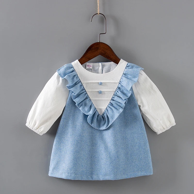 2017 Fall Brand New Baby Infant Girls Sweet Lace Collar Casual Princess Dress Girl Newborn Cotton Dresses Clothes
2017 Fall Brand New Baby Infant Girls Sweet Lace Collar Casual Princess Dress Girl Newborn Cotton Dresses Clothes