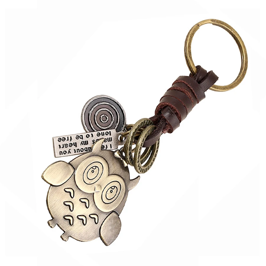 Genuine Leather Bronze Cartoon Characters Keychain Bag Keyfobs Car Keyring Fashion Accessories Charm Pendant Souvenir Gift FY075
Genuine Leather Bronze Cartoon Characters Keychain Bag Keyfobs Car Keyring Fashion Accessories Charm Pendant Souvenir Gift FY075