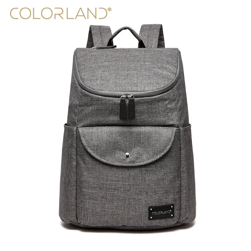 Classic Grey Large Packet with Diaper Gift, Polyester Mommy Bag for Travel, Outdoor, COLORLAND Multifunctional Mom Backpack
Classic Grey Large Packet with Diaper Gift, Polyester Mommy Bag for Travel, Outdoor, COLORLAND Multifunctional Mom Backpack