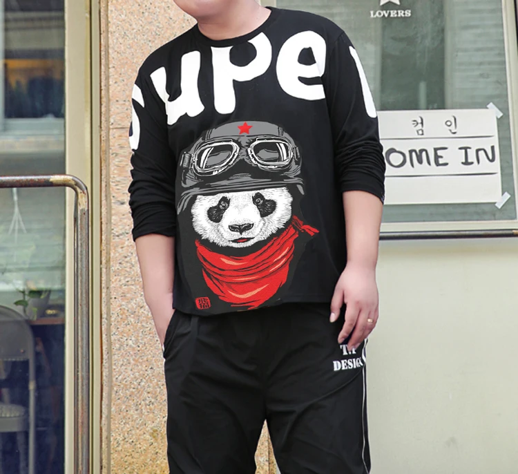 Free shipping plus size XXL XXXL 4xl 5xl 6xl 7xl 8xl tshirt men autumn winter with Animal cotton o-neck long-sleeve T-shirt
Free shipping plus size XXL XXXL 4xl 5xl 6xl 7xl 8xl tshirt men autumn winter with Animal cotton o-neck long-sleeve T-shirt