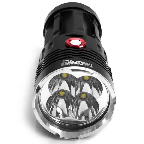 TangsPower 1200LM CREE XML-U2 4 светодиода 3 режима белый свет Алюминиевый светодиодный
