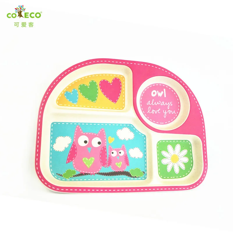 Cartoon animal children dinner plate bamboo fiber kids dinnerware health environmental tableware
Cartoon animal children dinner plate bamboo fiber kids dinnerware health environmental tableware