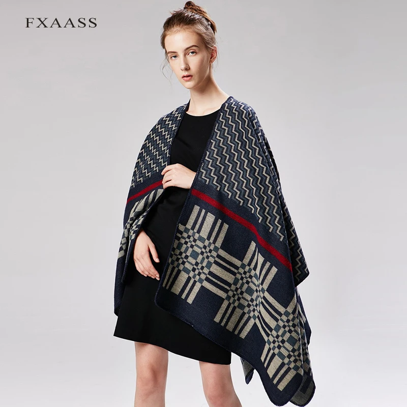FXAASS New Autumn/Winter Shawl Fashion Poncho Women Scarf Cloak Luxury Blanket Cashmere Scarves Warm Pashmina Wholesale Cape
FXAASS New Autumn/Winter Shawl Fashion Poncho Women Scarf Cloak Luxury Blanket Cashmere Scarves Warm Pashmina Wholesale Cape