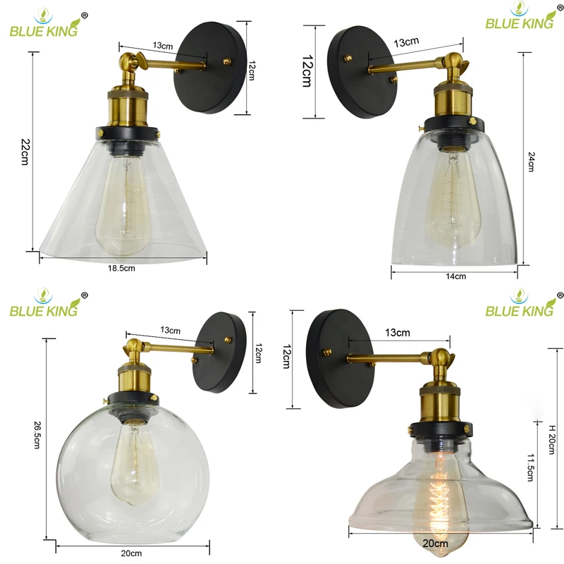 Vintage wall light glass wall lamp bedroom wall sconce for dinning living room hotel restaurant with plated copper holder
Vintage wall light glass wall lamp bedroom wall sconce for dinning living room hotel restaurant with plated copper holder