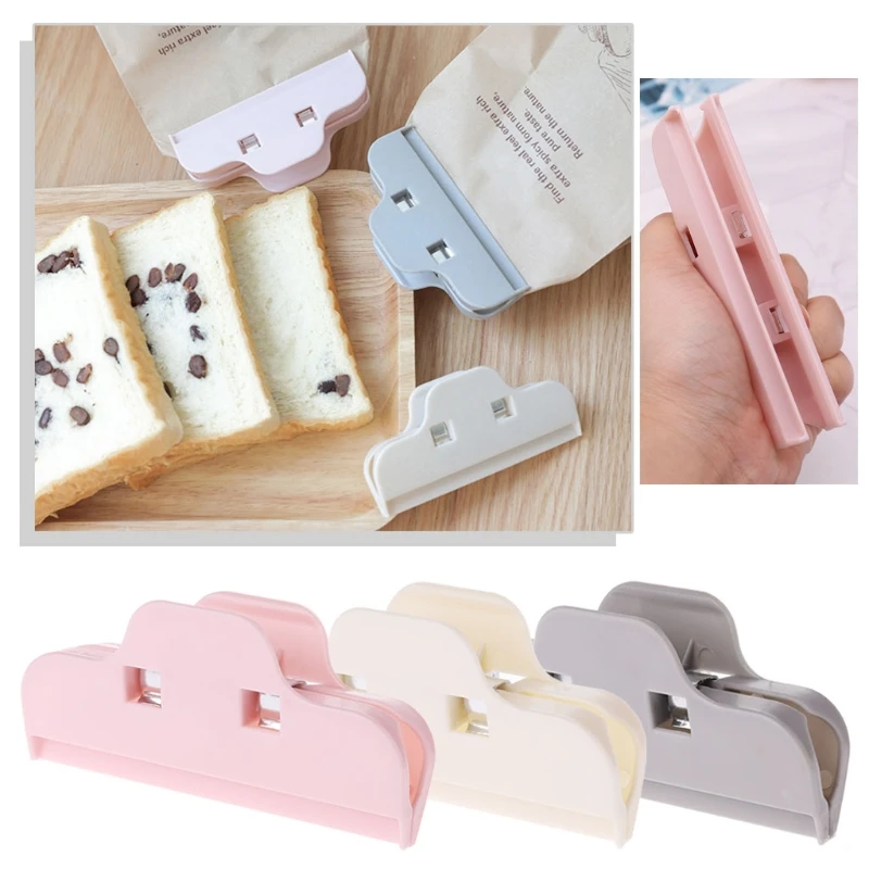 Dried Food Bag Sealed Clips Candy Waterproof Storage Package Sealing Clamp 10cm Reusable saving convenient
Dried Food Bag Sealed Clips Candy Waterproof Storage Package Sealing Clamp 10cm Reusable saving convenient