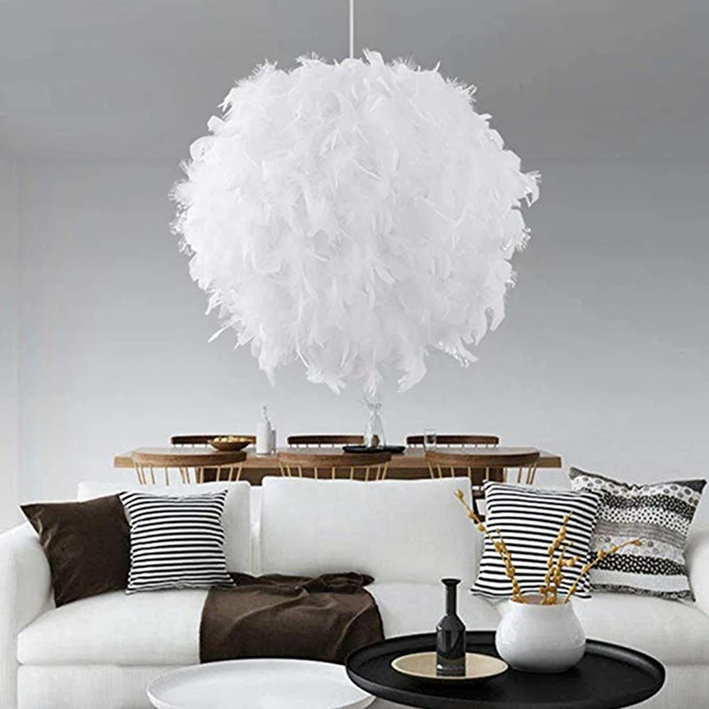 LukLoy Modern Pendant Light Feather Effect Ceiling Pendant Lamp Hang Light Ball Light for Bedroom Living Room Study Loft Hotel
LukLoy Modern Pendant Light Feather Effect Ceiling Pendant Lamp Hang Light Ball Light for Bedroom Living Room Study Loft Hotel