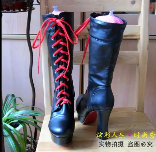 Danganronpa Dangan-Ronpa Junko Enoshima Cosplay Shoes Custom made High-top lace-up boots
Danganronpa Dangan-Ronpa Junko Enoshima Cosplay Shoes Custom made High-top lace-up boots