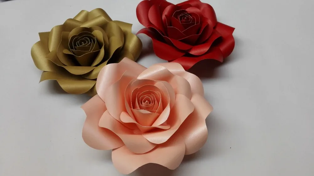 Fashion 30cm Paper Flowers Artificial Rose Flowers DIY Crafts Birthday Party Home Backdrop Wedding Decoration Event Supplies 
Fashion 30cm Paper Flowers Artificial Rose Flowers DIY Crafts Birthday Party Home Backdrop Wedding Decoration Event Supplies