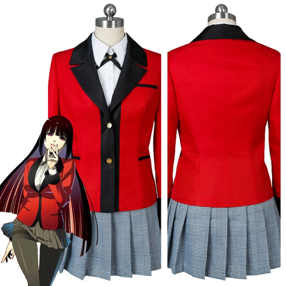 Kakegurui Compulsive Gambler Yumeko Jabami Hyakkaou Cosplay Costume Yumeko Jabami Cosplay Halloween Carnival Costumes
Kakegurui Compulsive Gambler Yumeko Jabami Hyakkaou Cosplay Costume Yumeko Jabami Cosplay Halloween Carnival Costumes