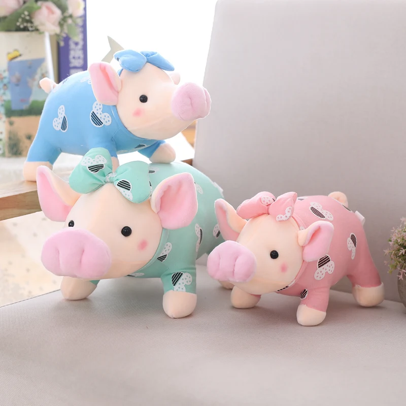 30cm/37cm Super Cute Big Nose Piggy Plush Toy Soft Cartoon Pig Stuffed Doll Pig with Bowknot Animal Toys Kids Appease Best Gifts
30cm/37cm Super Cute Big Nose Piggy Plush Toy Soft Cartoon Pig Stuffed Doll Pig with Bowknot Animal Toys Kids Appease Best Gifts