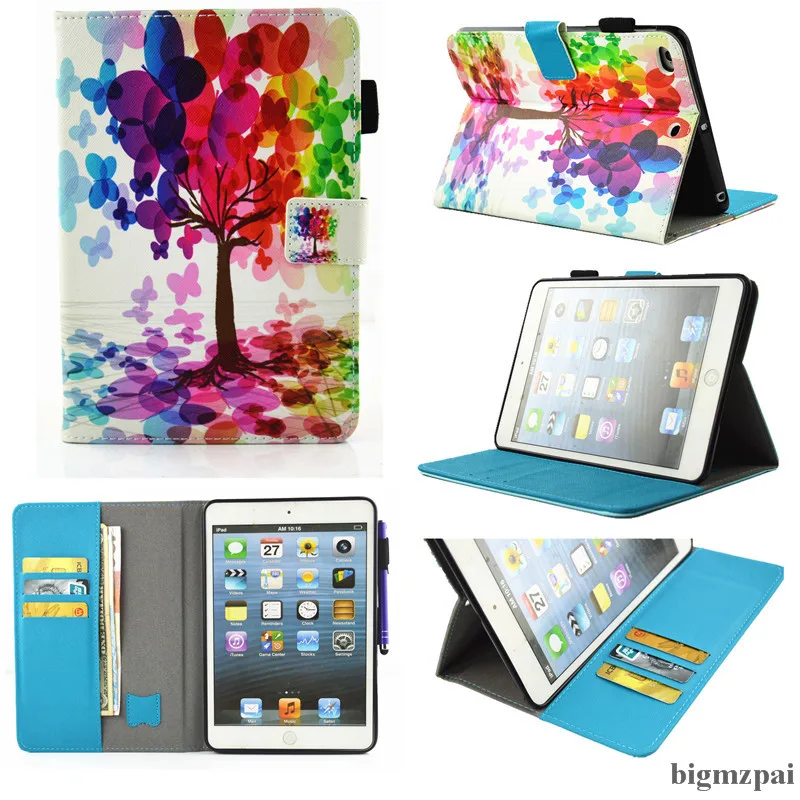 Чехол для IPad Mini 4 роскошный 3D принтер чехол планшета из искусственной кожи с