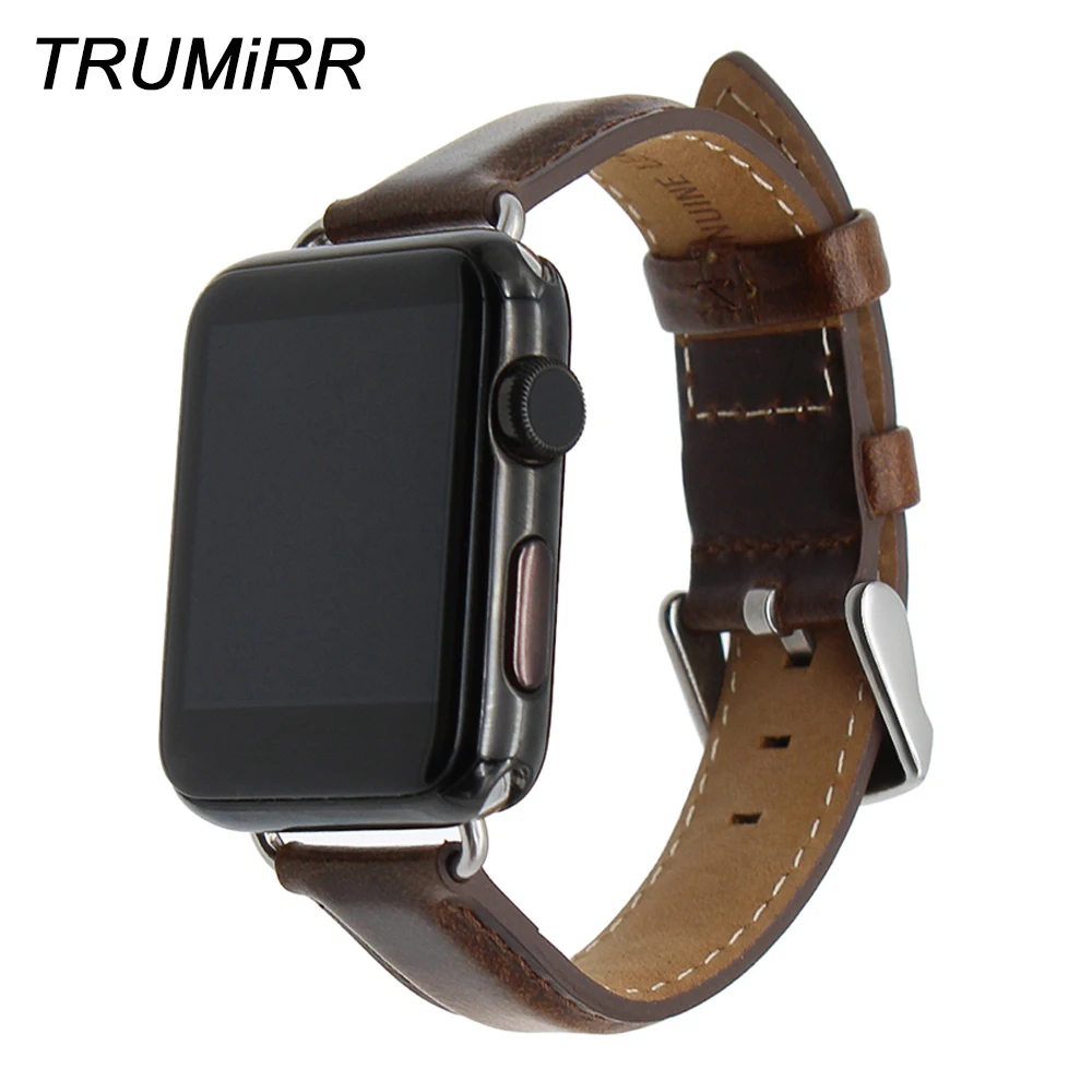 Italian Genuine Leather Watchband for 38mm 42mm iWatch Apple Watch Series 1 2 Wrist Strap Replacement Band Bracelet Black Brown
Italian Genuine Leather Watchband for 38mm 42mm iWatch Apple Watch Series 1 2 Wrist Strap Replacement Band Bracelet Black Brown