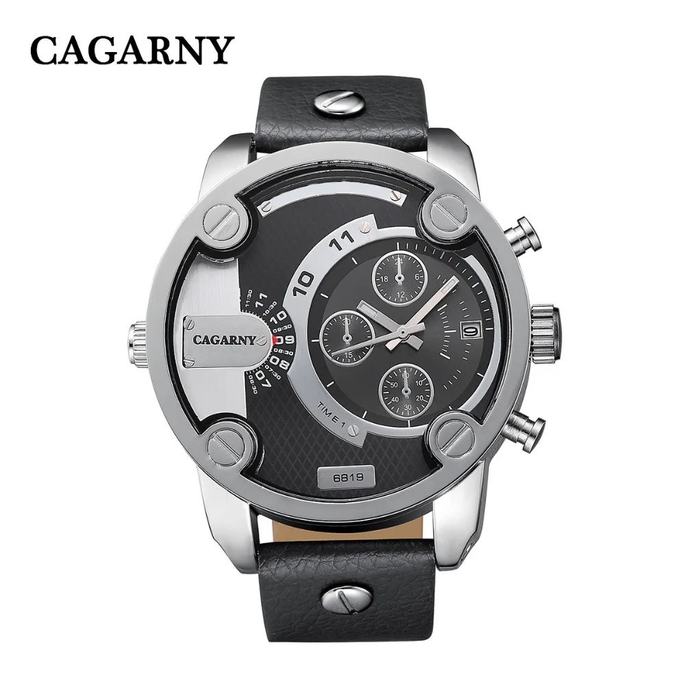 2019 TOP New CAGARNY 7256 brand big men's fashion luxury leather strap quartz watch date display luxury clock relogio masculino
2019 TOP New CAGARNY 7256 brand big men's fashion luxury leather strap quartz watch date display luxury clock relogio masculino