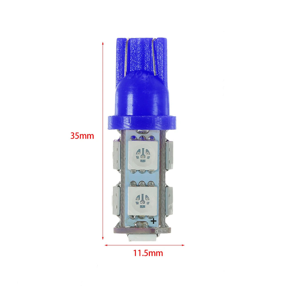50Pcs T10 194 168 9SMD-5050 W5W LED Light Red White Yellow Blue Lights Super Bright Car Tail Lamp Bulbs Car LED Lamp 2019 New
50Pcs T10 194 168 9SMD-5050 W5W LED Light Red White Yellow Blue Lights Super Bright Car Tail Lamp Bulbs Car LED Lamp 2019 New