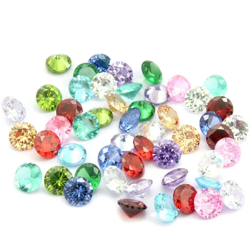5MM Zircon birthday stones charms quality 12 colors flating for DIY fit locket pendant | Украшения и аксессуары