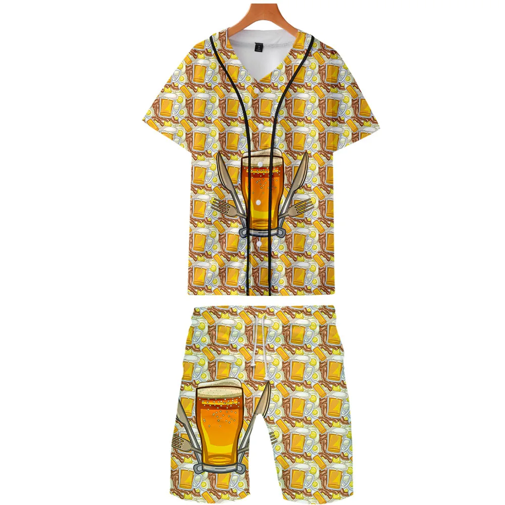 Beer Bubble Drinks 3D Printed Two Piece Set Summer Baseball T-shirts+Casual Shorts 2019 Fashion Trendy Streetwear Clothes
Beer Bubble Drinks 3D Printed Two Piece Set Summer Baseball T-shirts+Casual Shorts 2019 Fashion Trendy Streetwear Clothes