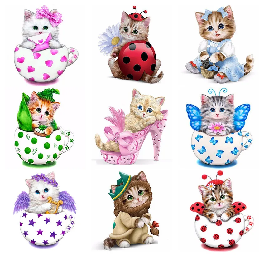 Newest Full circular Diamond 5D DIY Diamond Painting Cute little kitten Embroidery Cross Stitch Rhinestone Mosaic Painting Decor
Newest Full circular Diamond 5D DIY Diamond Painting Cute little kitten Embroidery Cross Stitch Rhinestone Mosaic Painting Decor