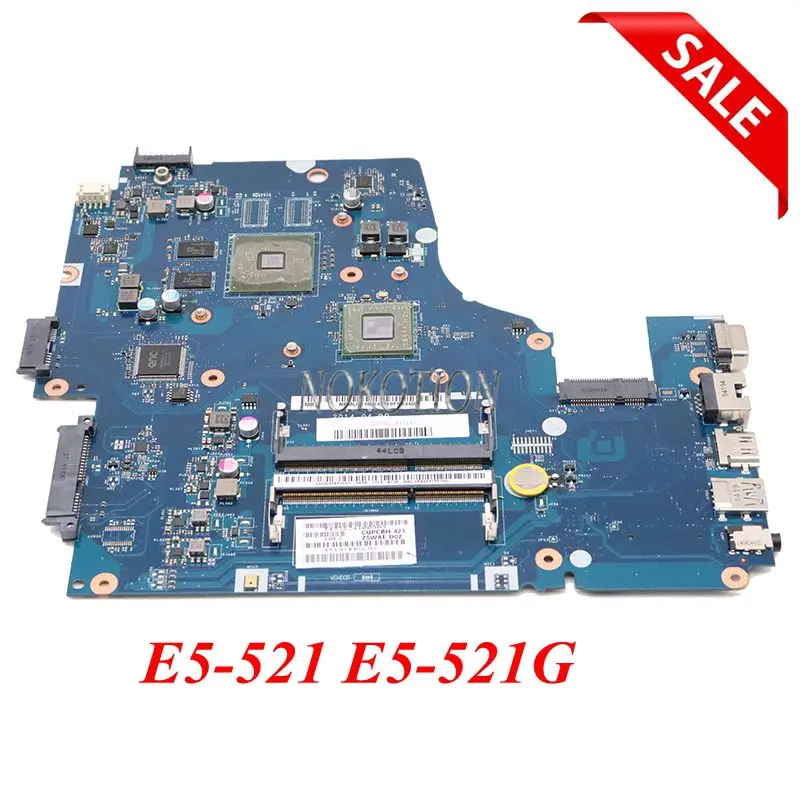 NOKOTION Laptop motherboard For Acer aspire E5-521 E5-521G Z5WAE LA-B231P NBMLG11004 NB.MLG11.004 Mainboard
NOKOTION Laptop motherboard For Acer aspire E5-521 E5-521G Z5WAE LA-B231P NBMLG11004 NB.MLG11.004 Mainboard