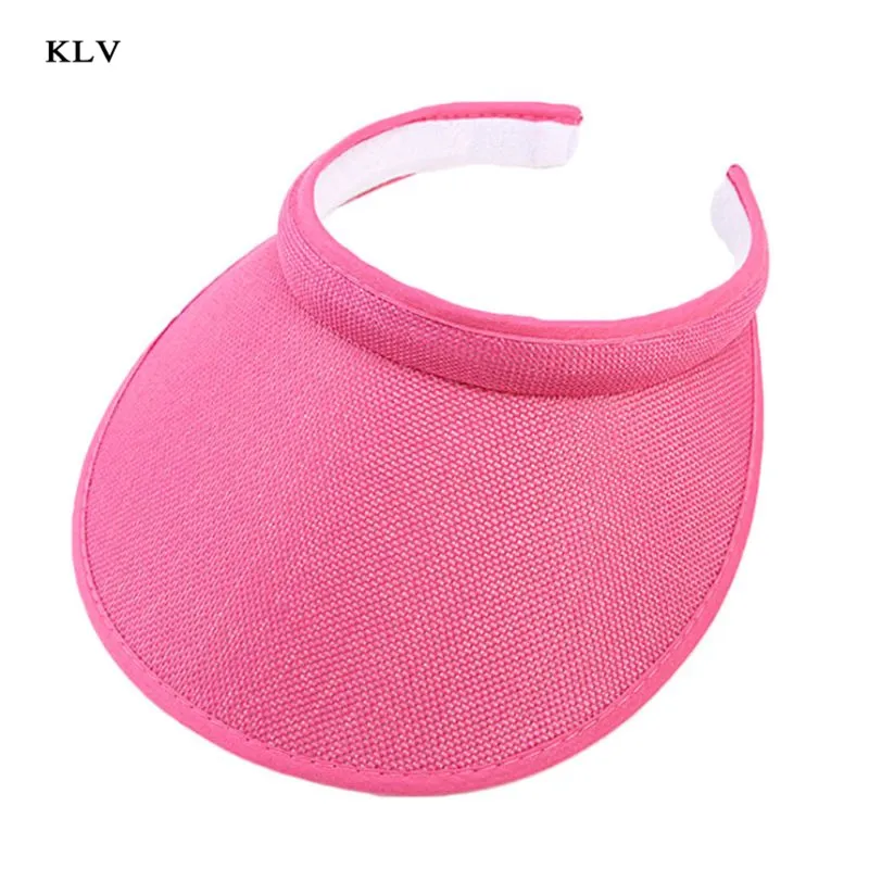 KLV Женская Мужская Унисекс Солнцезащитная шляпа на клипсах с защитой от УФ лучей
