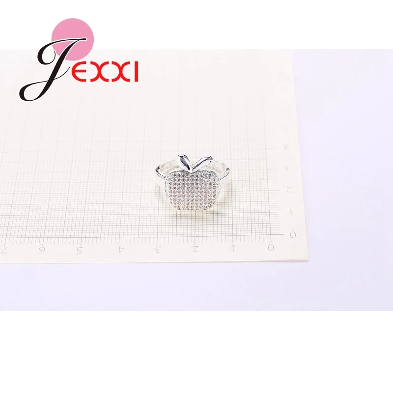 Top Quality 925 Sterling Silver Stamp Silver Sweet Apple Rings Women New Year Gift Wedding Jewelry Wholesale Finger Accessories
Top Quality 925 Sterling Silver Stamp Silver Sweet Apple Rings Women New Year Gift Wedding Jewelry Wholesale Finger Accessories