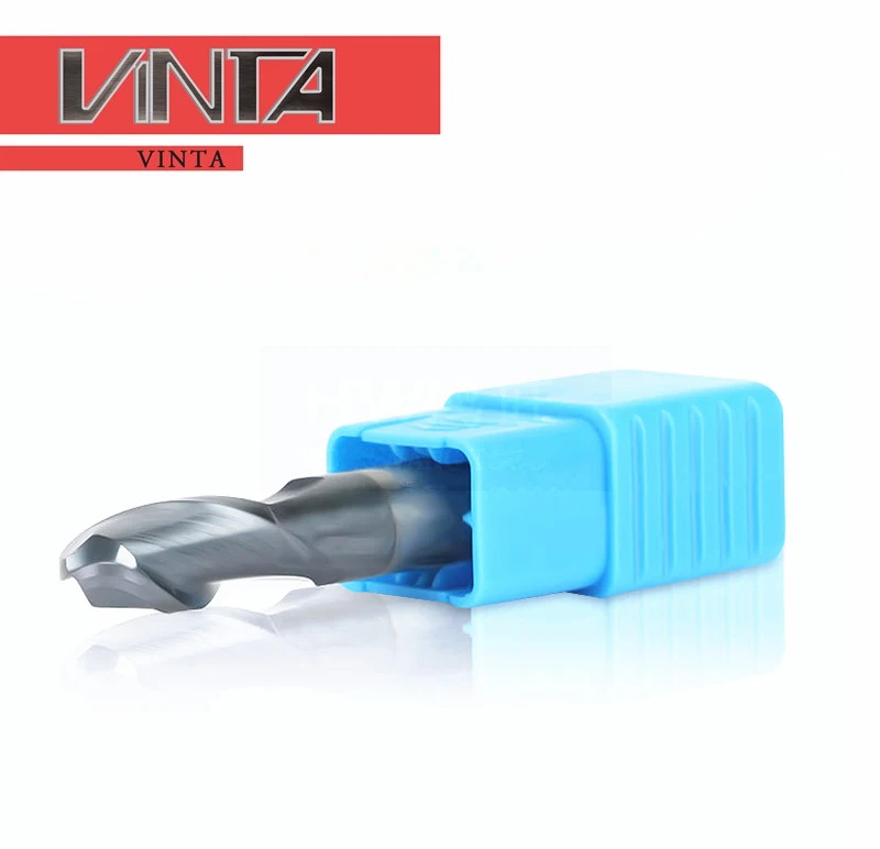 CNC carbide End mills HRC45 R2.5 - R3 2 flutes hard tungsten steel ball nose end milling cutter
CNC carbide End mills HRC45 R2.5 - R3 2 flutes hard tungsten steel ball nose end milling cutter