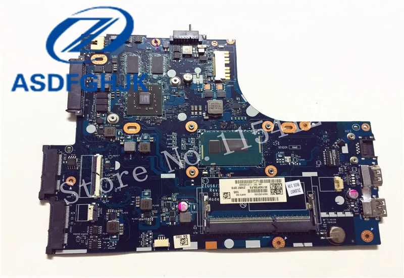 

Laptop Motherboard ZIUS6 S7 LA-A321P For Lenovo For Ideapad S410 FRU:90003327 DDR3L SR1EF I5-4210U Non-integrated 100% test ok