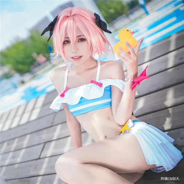 2019 Hot Sale!!! Fate/Grand Order Extella Link Astolfo Joan of Arc Jeanne d'Arc swimsuit lovely Bikini A
2019 Hot Sale!!! Fate/Grand Order Extella Link Astolfo Joan of Arc Jeanne d'Arc swimsuit lovely Bikini A