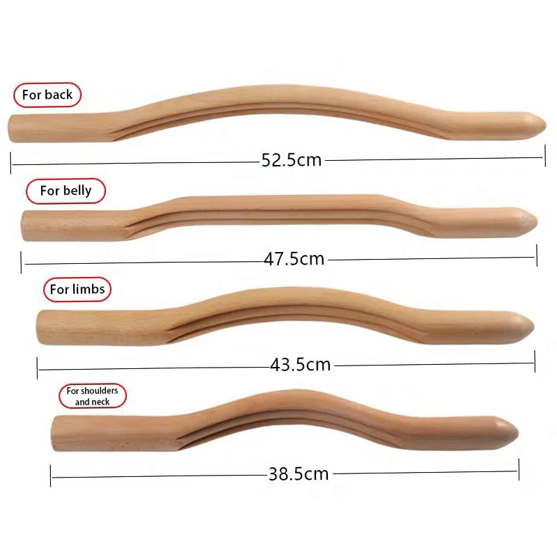 4 Pcs Natural Wood Gouache Massage Scraper Stick Fat Burner Back Shoulder Neck Waist Leg Cellulite Massage Tool slimming massage
4 Pcs Natural Wood Gouache Massage Scraper Stick Fat Burner Back Shoulder Neck Waist Leg Cellulite Massage Tool slimming massage