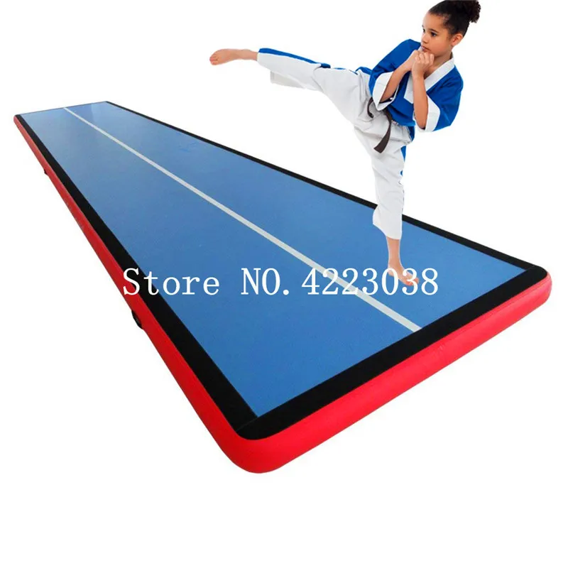 

Free Shipping 5x1x0.2m Inflatable Tumble Track Trampoline Air Track Gymnastics Inflatable Air Mat For Sale