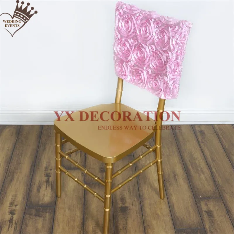 25 50 100pcs Lot 3D Satin Rose Chiavari Chair Cap Hood Bamboo Chair Cover For Event Wedding Festival Decoration
25 50 100pcs Lot 3D Satin Rose Chiavari Chair Cap Hood Bamboo Chair Cover For Event Wedding Festival Decoration