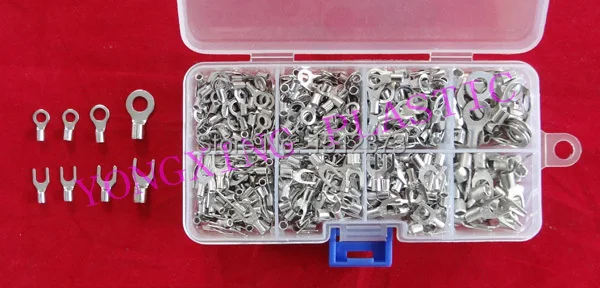 660 piece/lot Naked insulating crimp terminal block 22-10AWG (0.75-6mm) square connector cable
660 piece/lot Naked insulating crimp terminal block 22-10AWG (0.75-6mm) square connector cable